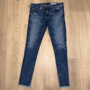 AG Adriano Goldschmied Dark Blue Skinny Jeans